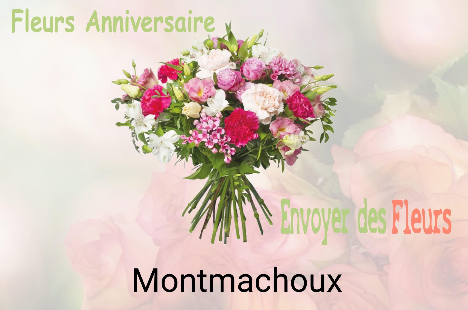 Bouquet de fleurs d’anniversaire livré à Montmachoux