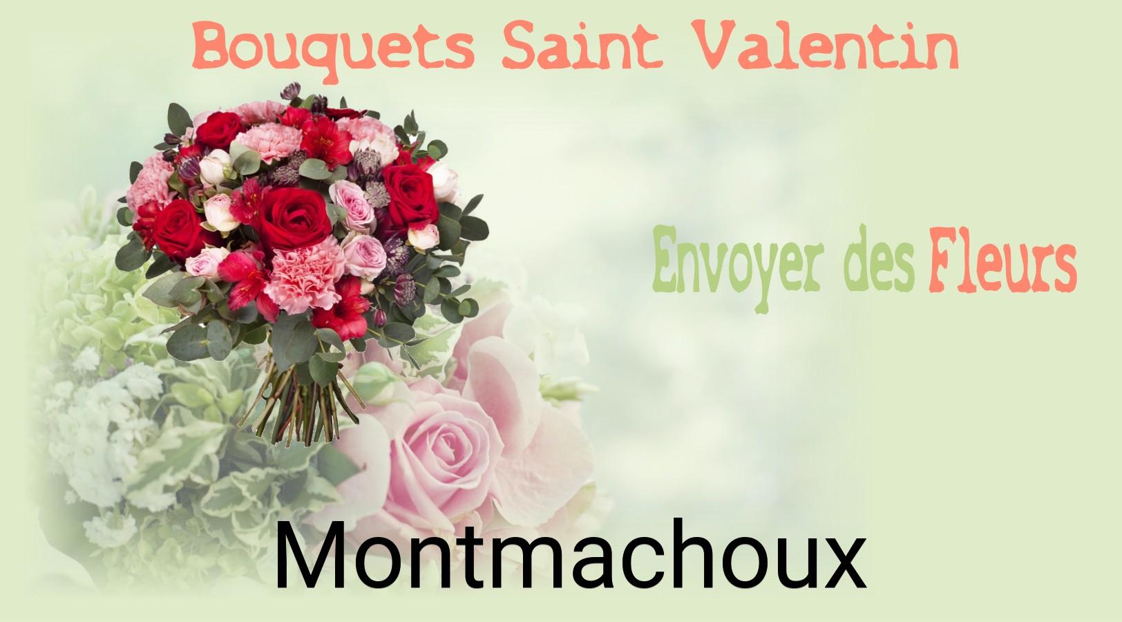 Roses de Saint-Valentin livrées à Montmachoux